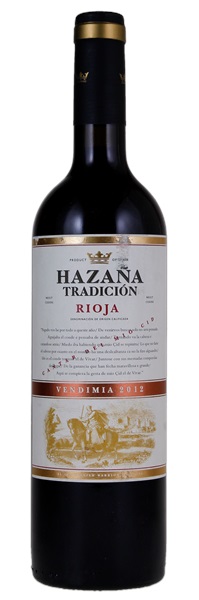 2012 Hazaña Rioja Tradición, 750ml