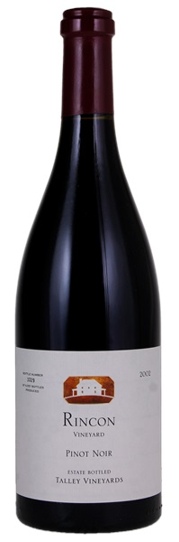 2002 Talley Rincon Vineyard Pinot Noir, 750ml