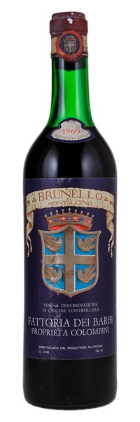 1969 Fattoria Dei Barbi Brunello di Montalcino, 750ml