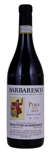 2015 Produttori del Barbaresco Barbaresco Pora Riserva, 750ml