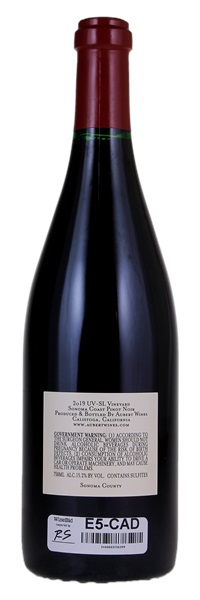 2019 Aubert UV-SL Vineyard Pinot Noir, 750ml
