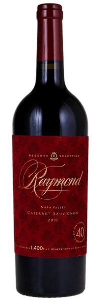 2019 Raymond Reserve Selection Cabernet Sauvignon, 750ml