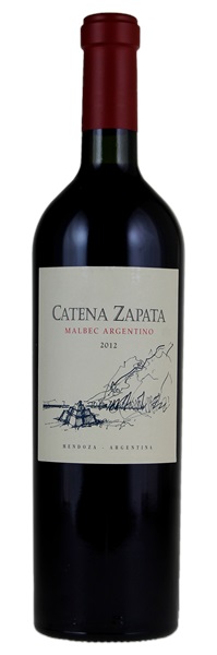 2012 Bodega Catena Zapata Malbec Argentino, 750ml