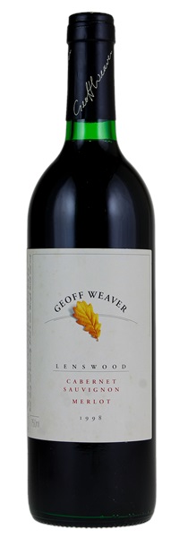 1998 Geoff Weaver Lenswood Cabernet Sauvignon/Merlot, 750ml