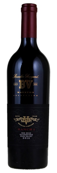 2016 Beaulieu Vineyard Maestro Collection Ranch No. 1 Red