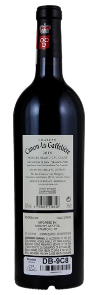 2018 Château Canon-La-Gaffeliere, 750ml