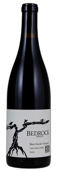 2020 Bedrock Wine Company Bien Nacido Vineyard Syrah, 750ml