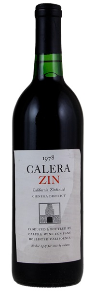 1978 Calera Cienega District Zinfandel, 750ml