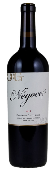 2018 de Négoce OG N. 25 Spring Mountain District Cabernet Sauvignon, 750ml