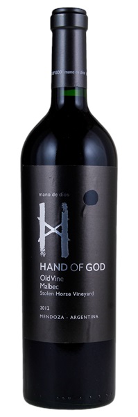 2012 Hand of God Stolen Horse Vineyard Old Vine Malbec, 750ml