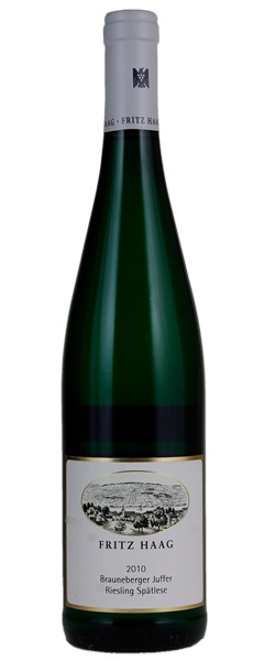 2010 Fritz Haag Brauneberger Juffer Riesling Spatlese #5, 750ml