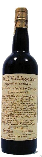 N.V. Valdespino Signature Series V Rare Oloroso de la Carroza, 750ml