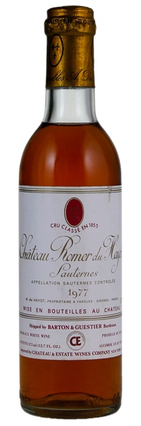 1977 Château Romer du Hayot, 375ml