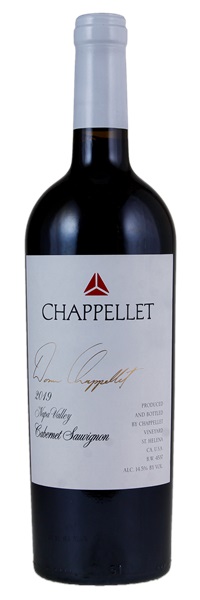 2019 Chappellet Vineyards Cabernet Sauvignon, 750ml