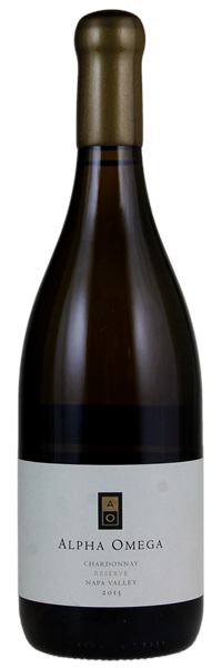 2013 Alpha Omega Reserve Chardonnay, 750ml