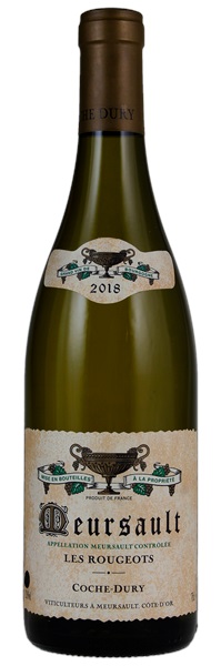 2018 Coche-Dury Meursault Les Rougeots, 750ml