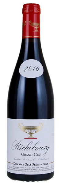 2016 Domaine Gros Frere et Soeur Richebourg, 750ml