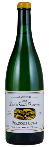 2005 Francois Cotat Sancerre Les Monts Damnés, 750ml