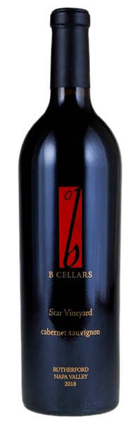 2018 B Cellars Star Vineyard Cabernet Sauvignon, 750ml