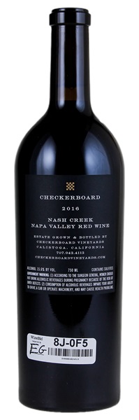 2016 Checkerboard Vineyard Nash Creek Red, 750ml
