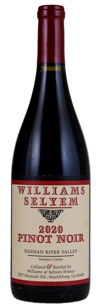 2020 Williams Selyem Russian River Valley Pinot Noir, 750ml