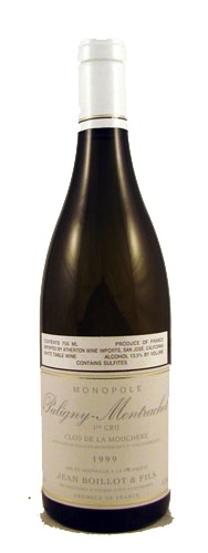 1999 Jean Boillot & Fils Puligny-Montrachet Clos de la Mouchere, 750ml