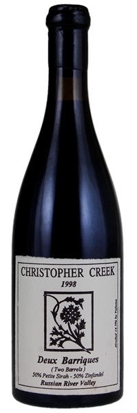 1998 Christopher Creek Deux Barriques, 750ml