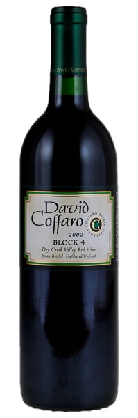 2002 David Coffaro Block 4, 750ml