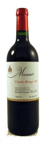 2003 Chateau Musar Cuvee Rouge, 750ml