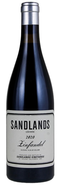2020 Sandlands Vineyards Lodi Zinfandel, 750ml