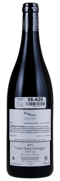 2005 Domaine Prieure-Roch Nuits St. Georges 1er Cru Vieilles Vignes, 750ml