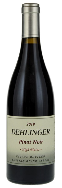 2019 Dehlinger High Plains Pinot Noir, 750ml