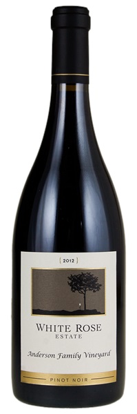 2012 White Rose Estate Anderson Family Vineyard Pinot Noir, 750ml