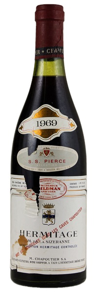 1969 M. Chapoutier Hermitage La Sizeranne, 750ml