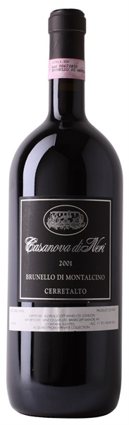 2001 Casanova di Neri Brunello di Montalcino Cerretalto, 1.5ltr