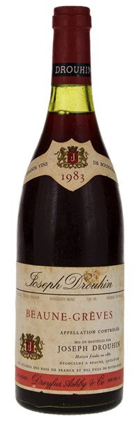 1983 Joseph Drouhin Beaune Greves, 750ml