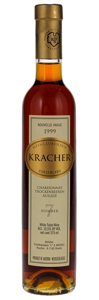 1999 Alois Kracher Chardonnay Trockenbeerenauslese Nouvelle Vague #7, 375ml