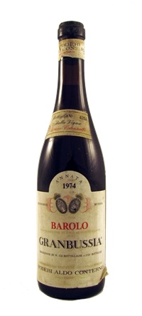 1974 Aldo Conterno Barolo Granbussia Bricco Colonnello, 750ml