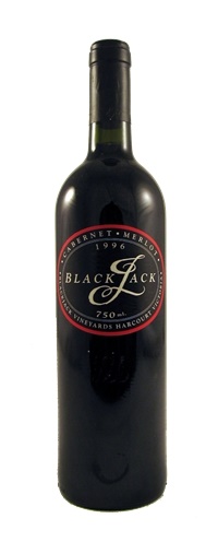 1996 Black Jack Vineyards Cabernet Merlot, 750ml