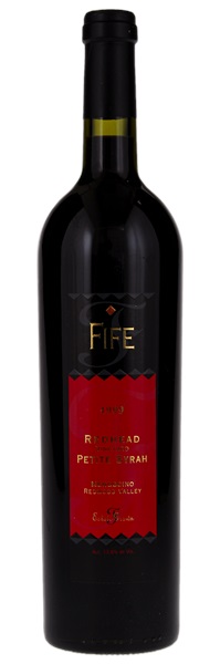 1999 Fife Redhead Petit Sirah, 750ml