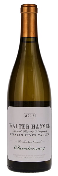 2017 Walter Hansel The Meadows Vineyard Chardonnay, 750ml