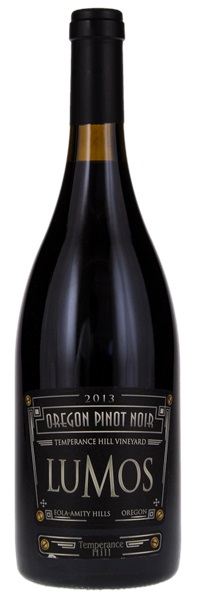 2013 Lumos Wine Co. Temperance Hill Pinot Noir, 750ml