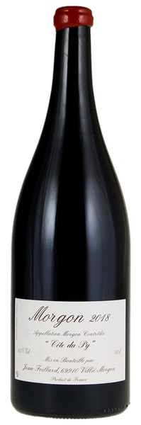 2018 Jean Foillard Morgon Côte du Py, 1.5ltr