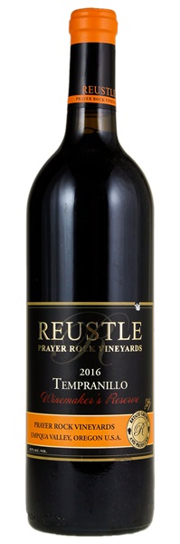 2016 Reustle Prayer Rock Vineyards Tempranillo, 750ml