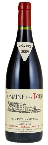 2009 Domaine Des Tours Vin de Pays de Vaucluse Reserve, 750ml