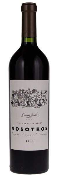 2011 Susana Balbo Nosotros Malbec Single Vineyard Nómade, 750ml