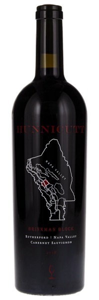 2018 Hunnicutt Brinkman Block Cabernet Sauvignon, 750ml