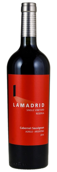 2014 Lamadrid Single Vineyard Cabernet Sauvignon Reserva