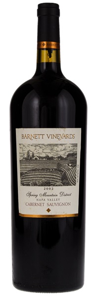2002 Barnett Vineyards Spring Mountain Cabernet Sauvignon, 1.5ltr