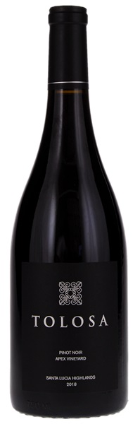 2018 Tolosa Winery Apex Vineyard Pinot Noir, 750ml
